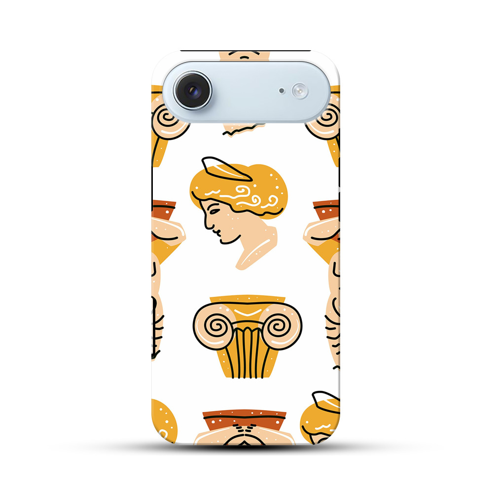 ギリシャ古典模様パターン iPhone Airオリジナル耐衝撃ケース