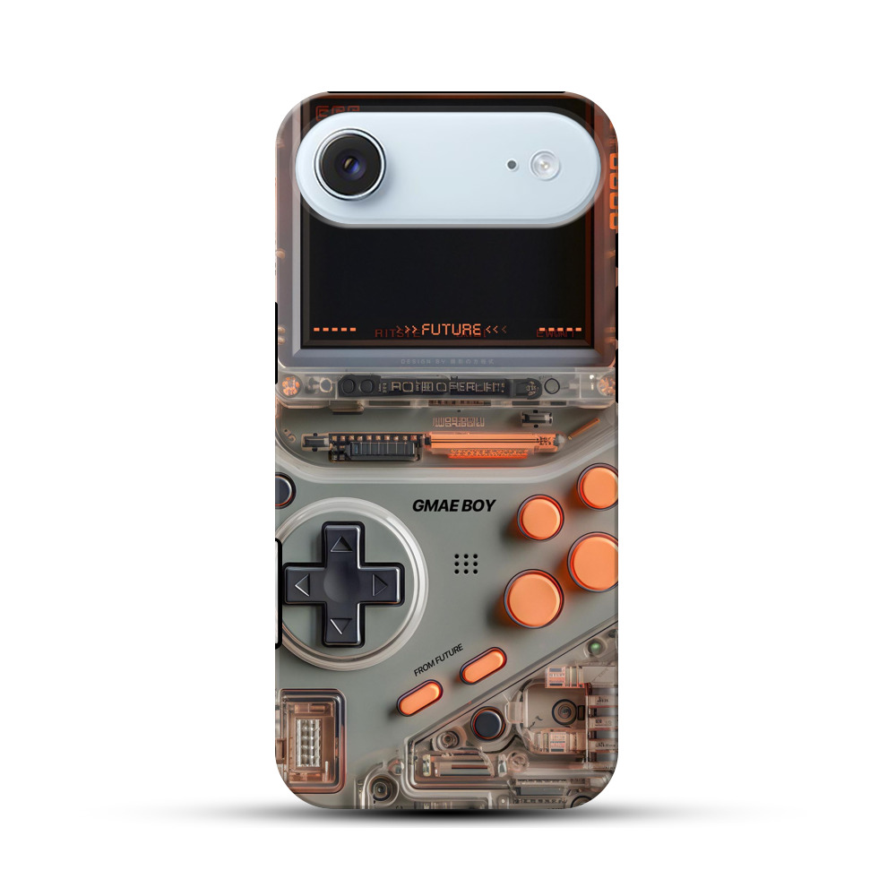 クリアゲーム機未来表示 iPhone Airオリジナル耐衝撃ケース