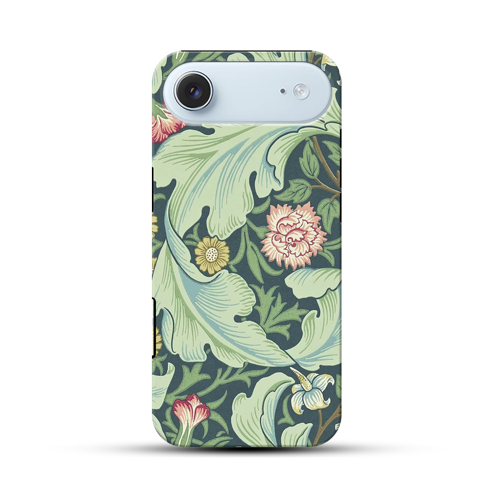 花の模様 iPhone Airオリジナル耐衝撃ケース