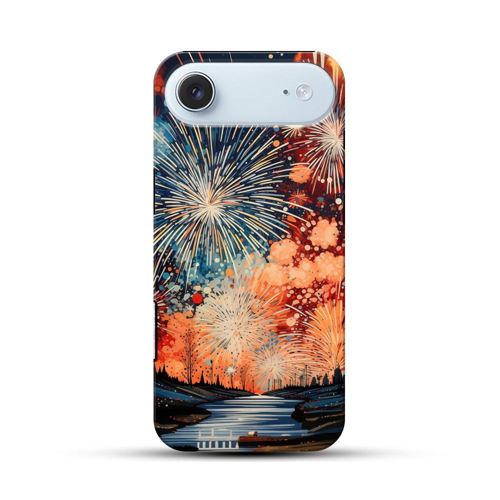 夜空の花火 iPhone Airオリジナル耐衝撃ケース