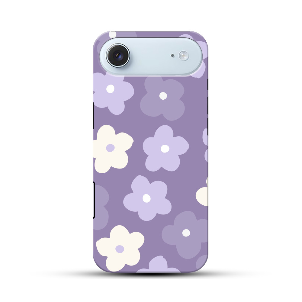 花柄デザイン iPhone Airオリジナル耐衝撃ケース