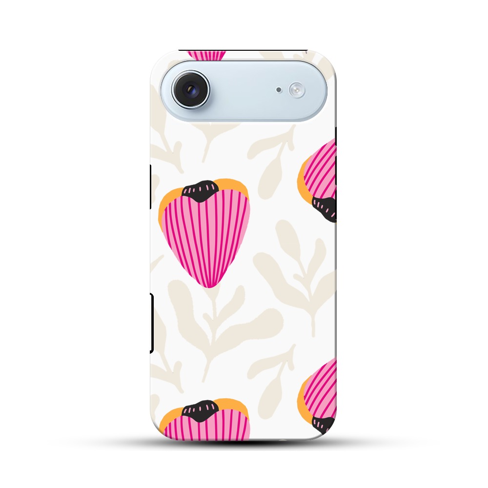 花柄のデザイン iPhone Airオリジナル耐衝撃ケース