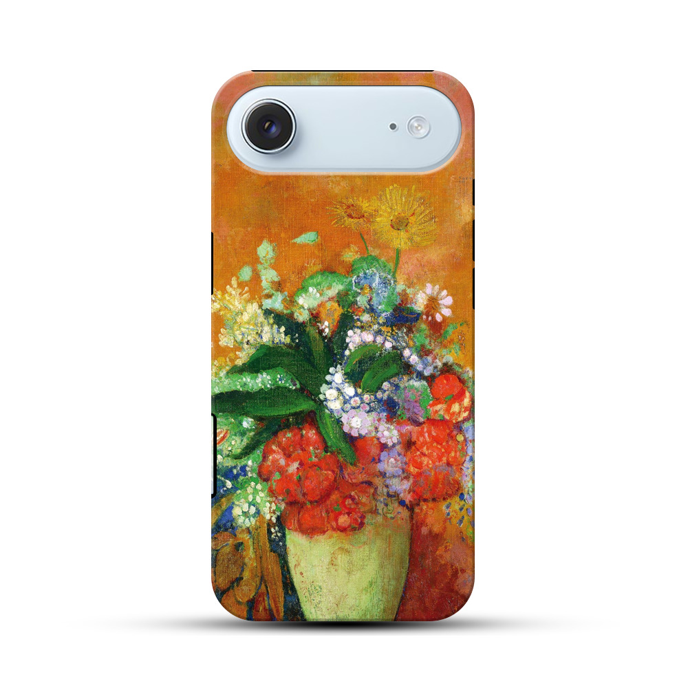 色鮮やかな花のブーケ iPhone Airオリジナル耐衝撃ケース