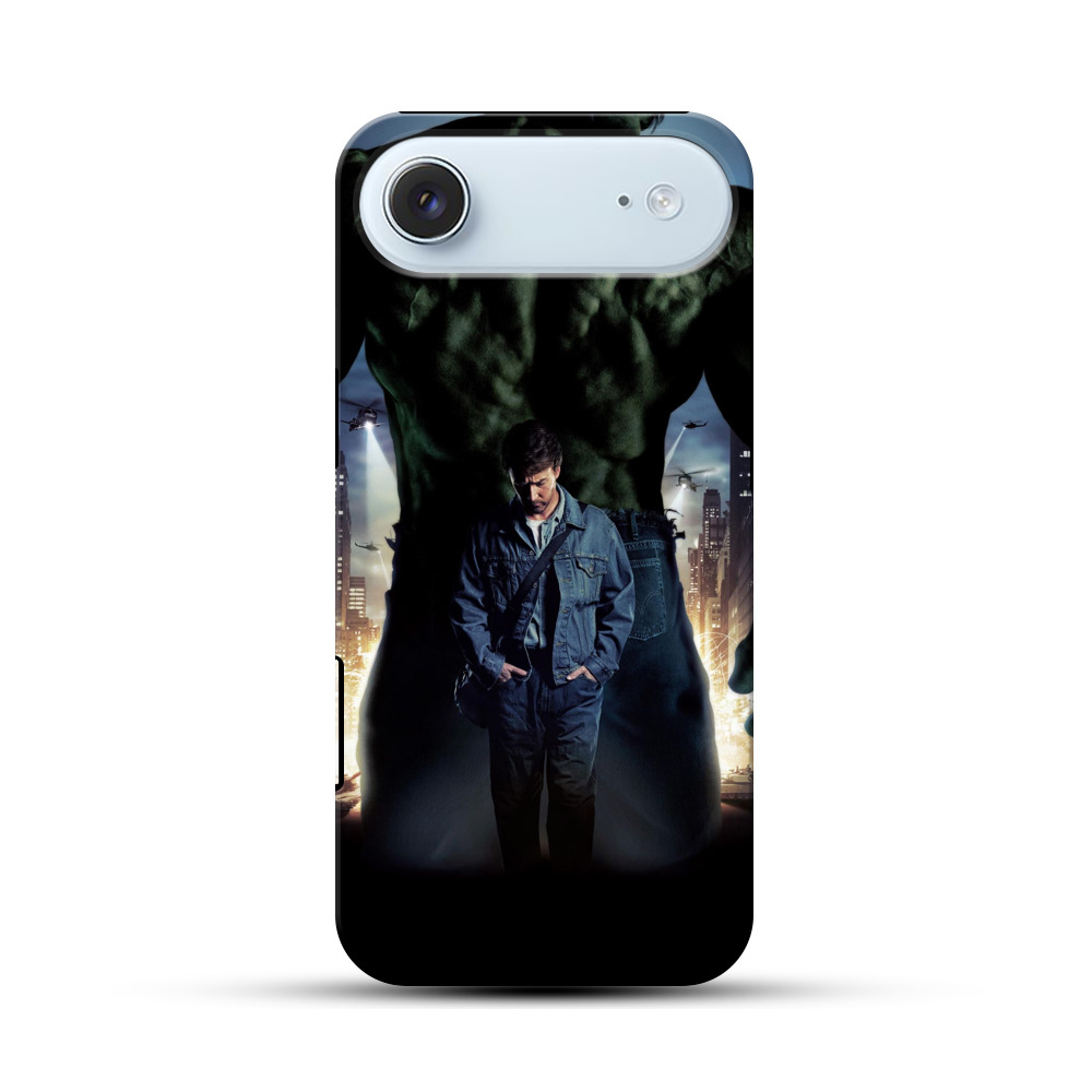 ヒーローと男性対比 iPhone Airオリジナル耐衝撃ケース