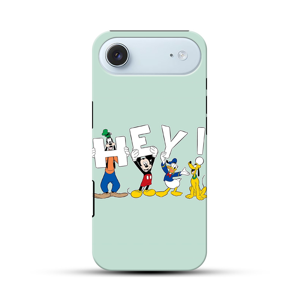 ディズニーキャラHEY iPhone Airオリジナル耐衝撃ケース