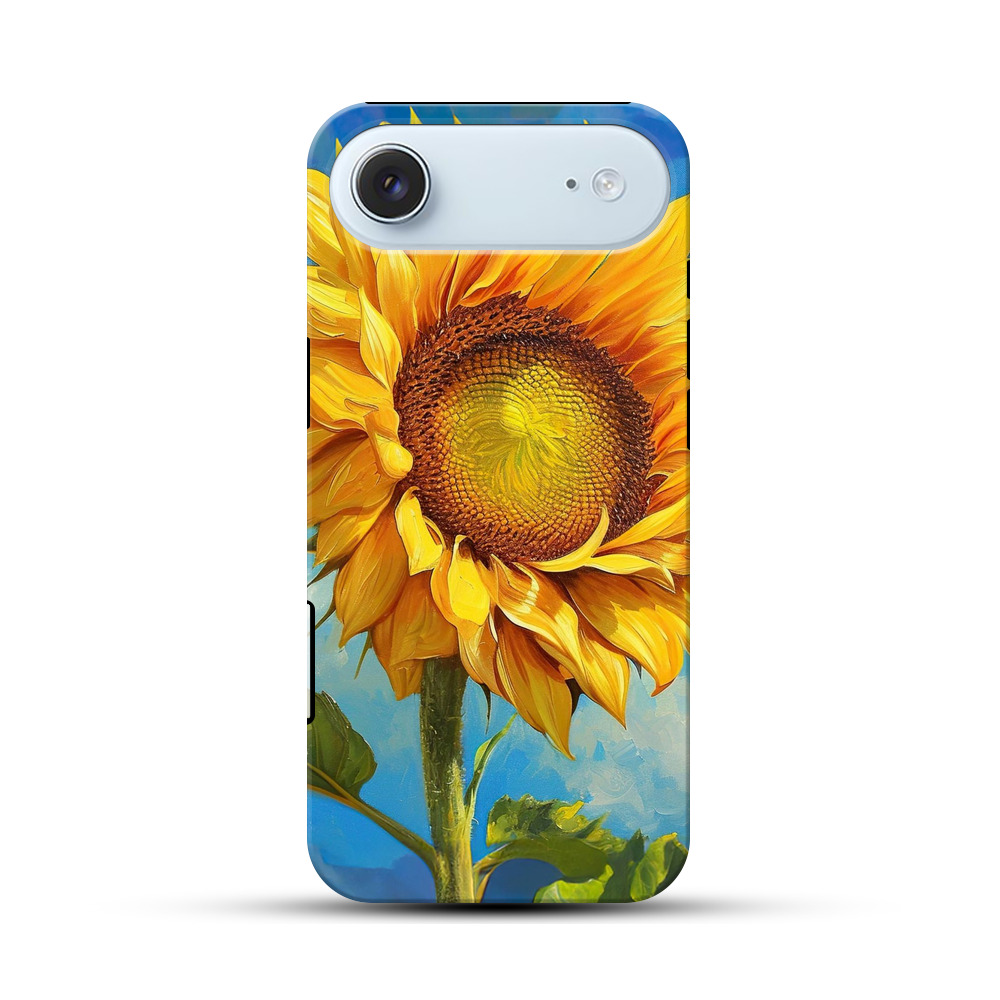 青空とひまわり iPhone Airオリジナル耐衝撃ケース