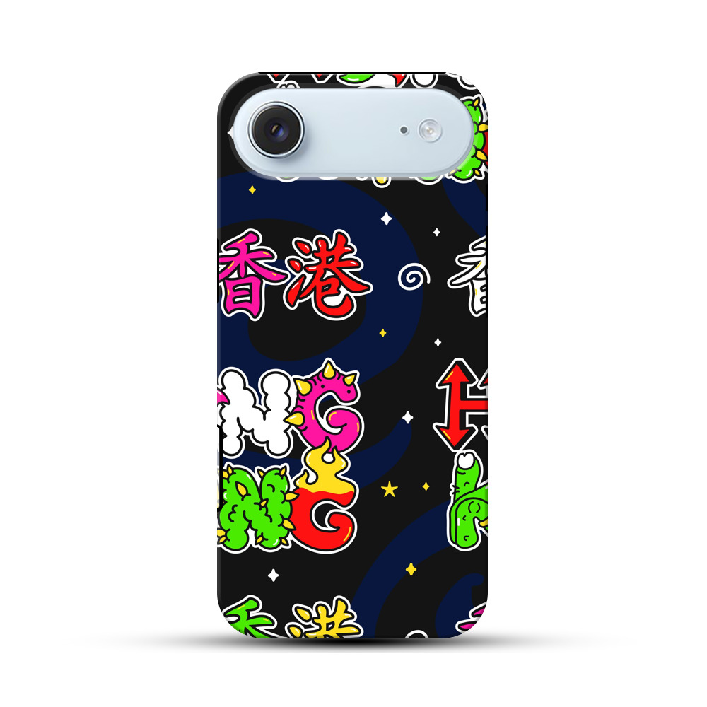 香港ポップデザイン iPhone Airオリジナル耐衝撃ケース