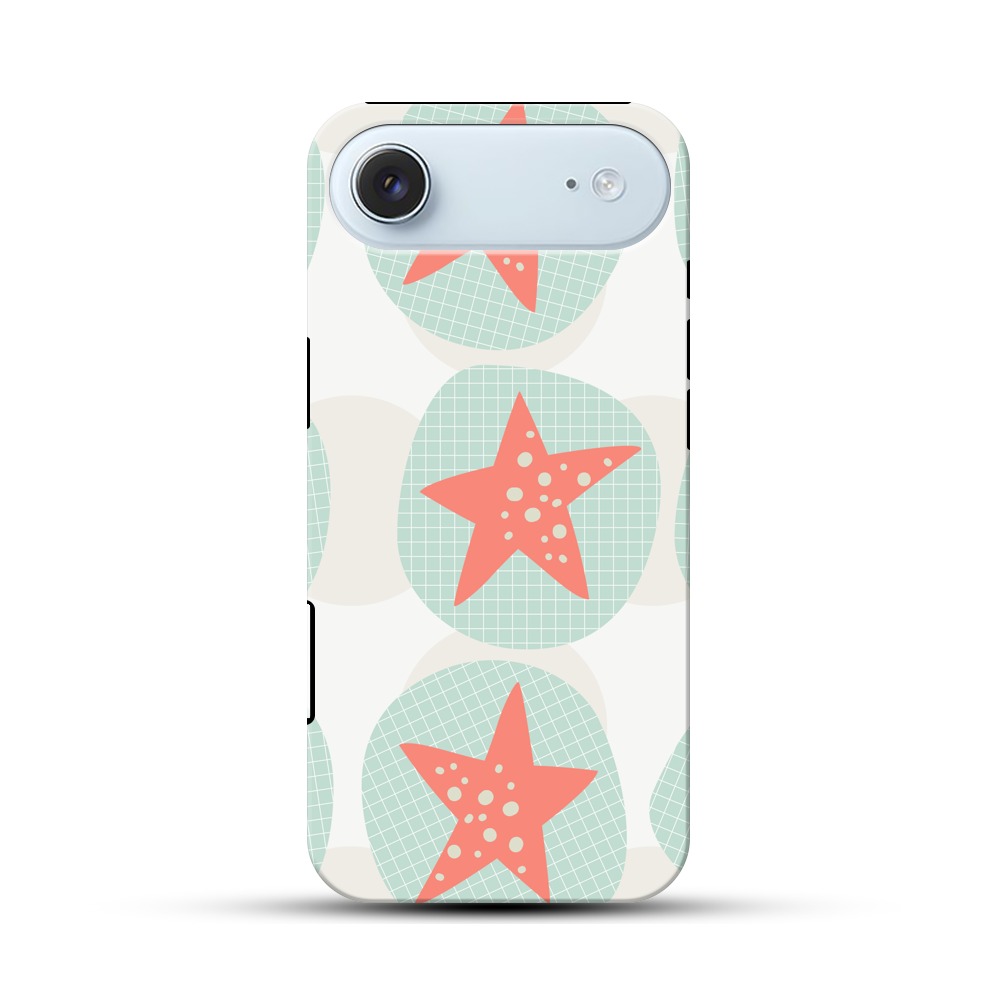 星形のパターン iPhone Airオリジナル耐衝撃ケース