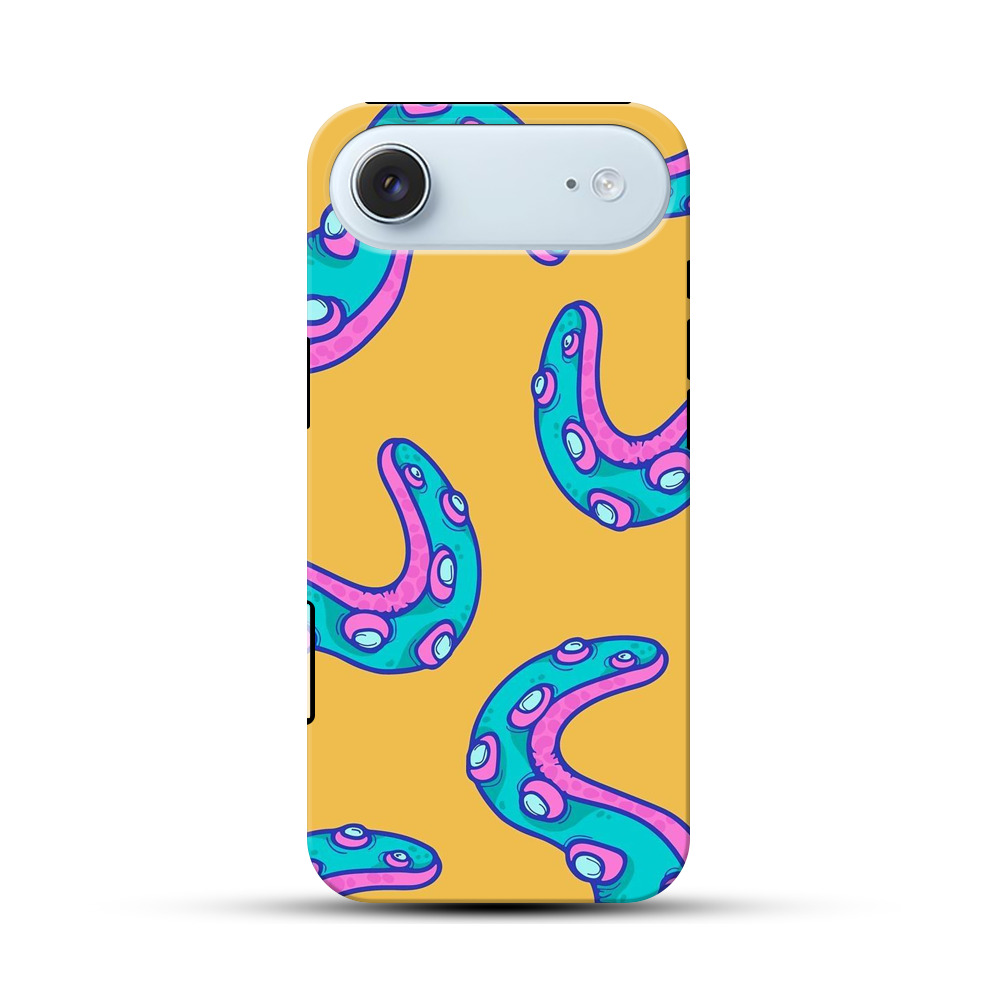 イカの触手パターン iPhone Airオリジナル耐衝撃ケース