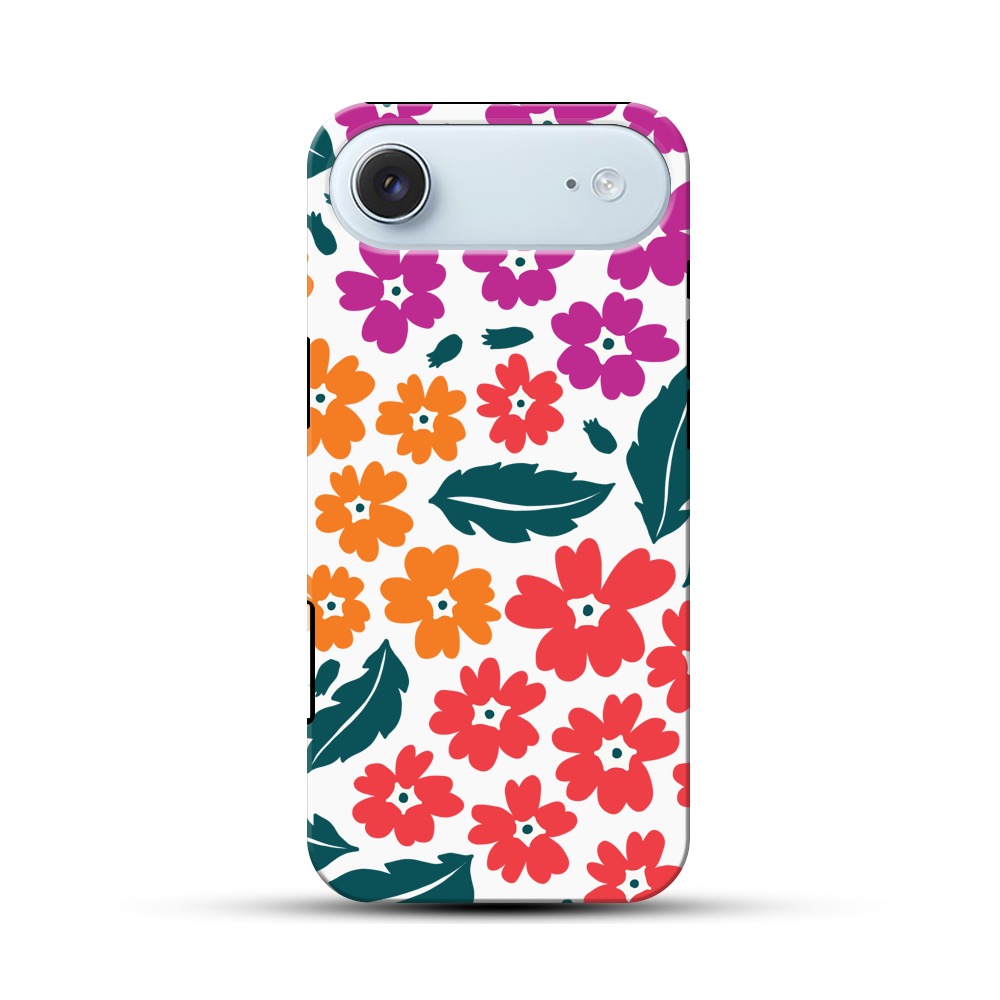 色とりどりの花 iPhone Airオリジナル耐衝撃ケース