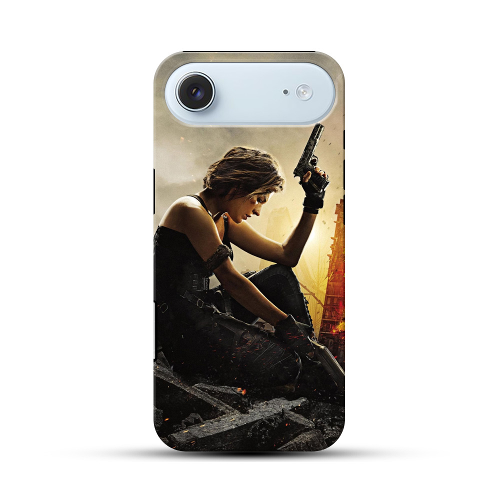 力強い女性戦士 iPhone Airオリジナル耐衝撃ケース