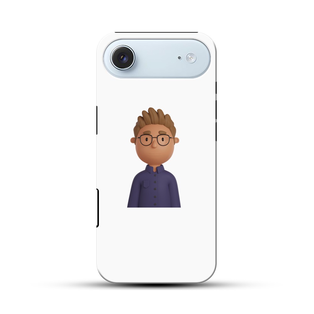 カジュアルなキャラクター iPhone Airオリジナル耐衝撃ケース