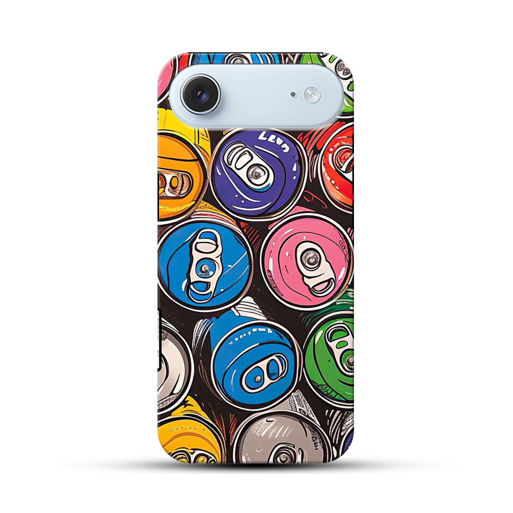 カラフル飲料缶 iPhone Airオリジナル耐衝撃ケース