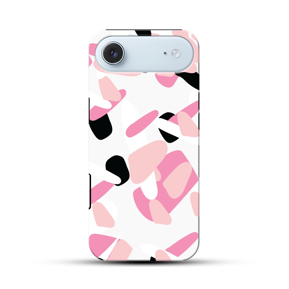 カラフルな抽象模様 iPhone Airオリジナル耐衝撃ケース