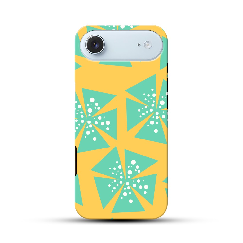 カラフルな花模様 iPhone Airオリジナル耐衝撃ケース