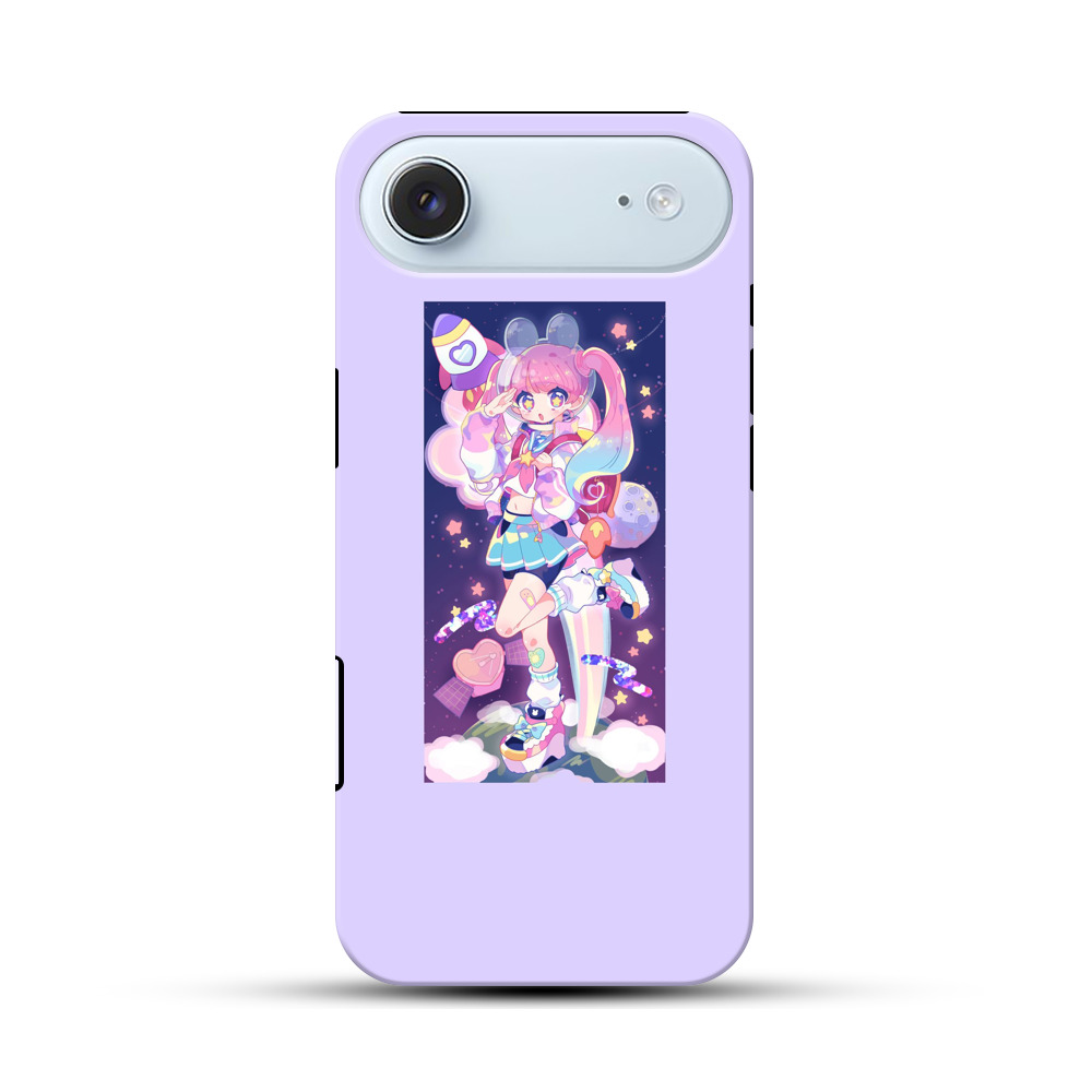 カラフルな女の子 iPhone Airオリジナル耐衝撃ケース