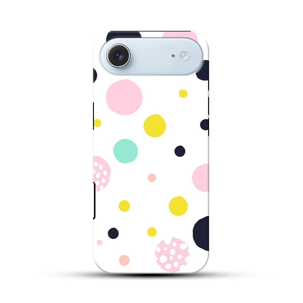 カラフルなドット模様 iPhone Airオリジナル耐衝撃ケース