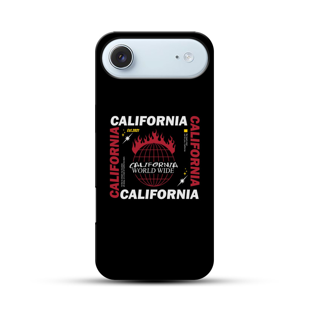カリフォルニアのデザイン iPhone Airオリジナル耐衝撃ケース