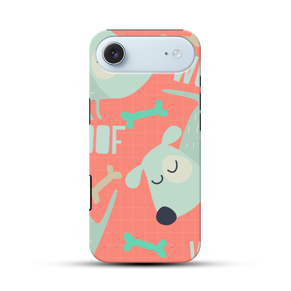 かわいい犬のパターン iPhone Airオリジナル耐衝撃ケース