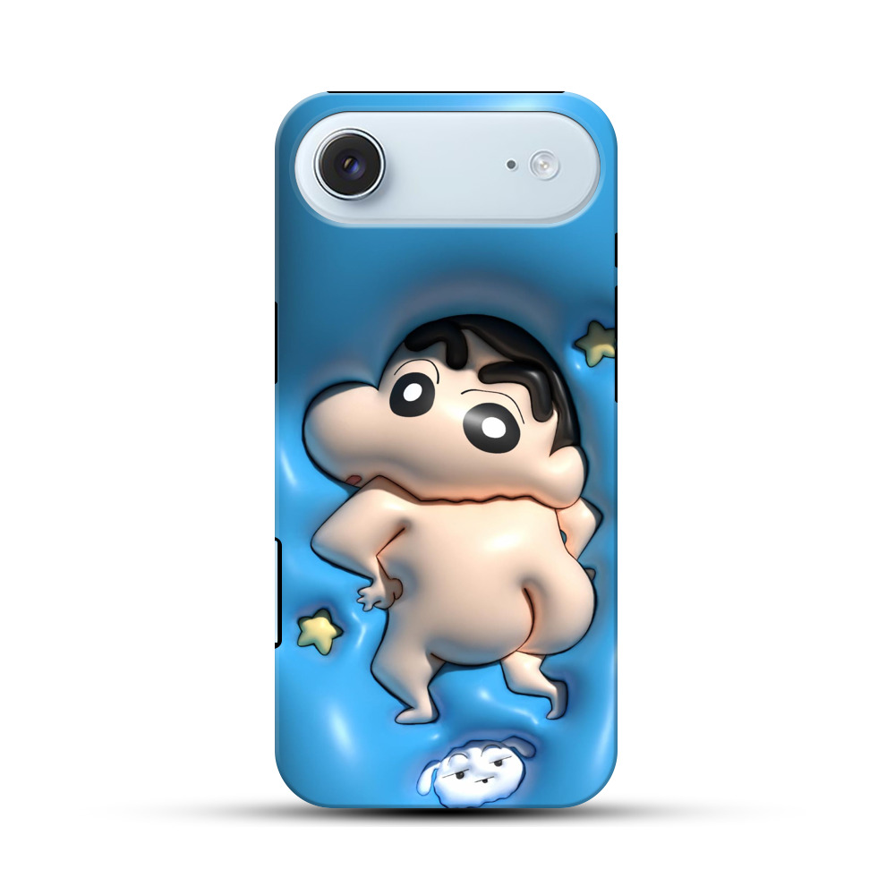 かわいいクレヨンしんちゃん iPhone Airオリジナル耐衝撃ケース