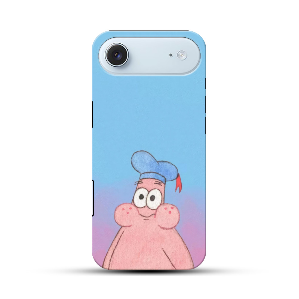 かわいいキャラクター帽子 iPhone Airオリジナル耐衝撃ケース