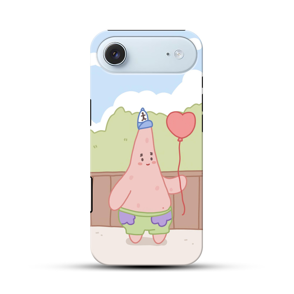 ハート風船のキャラ iPhone Airオリジナル耐衝撃ケース