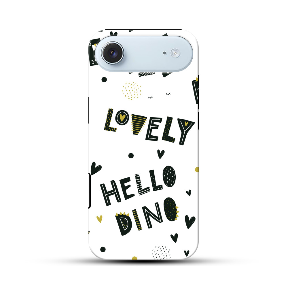 かわいい文字 iPhone Airオリジナル耐衝撃ケース