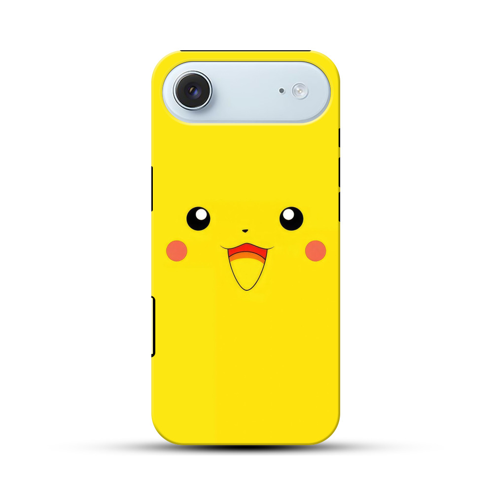 かわいい笑顔黄色 iPhone Airオリジナル耐衝撃ケース