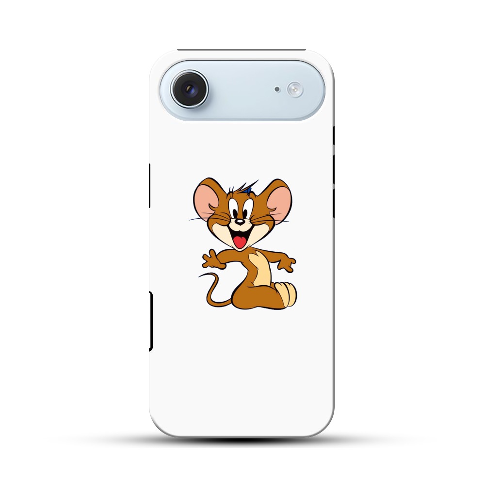 かわいいネズミキャラ iPhone Airオリジナル耐衝撃ケース