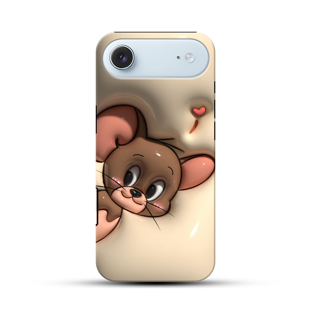 かわいいネズミ iPhone Airオリジナル耐衝撃ケース