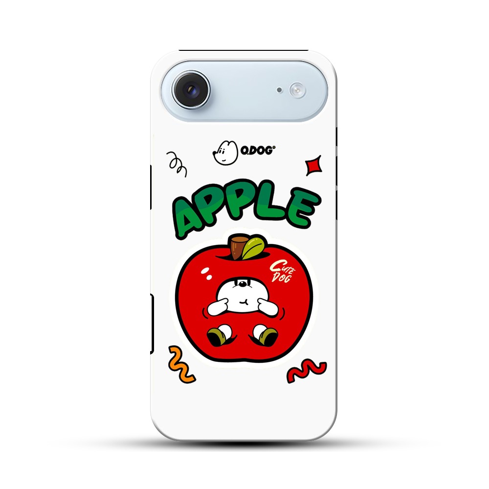 かわいいリンゴ iPhone Airオリジナル耐衝撃ケース