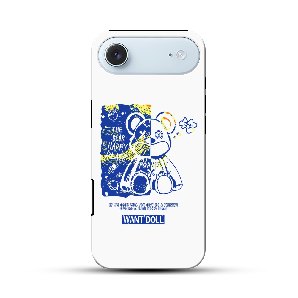 かわいいテディベア iPhone Airオリジナル耐衝撃ケース