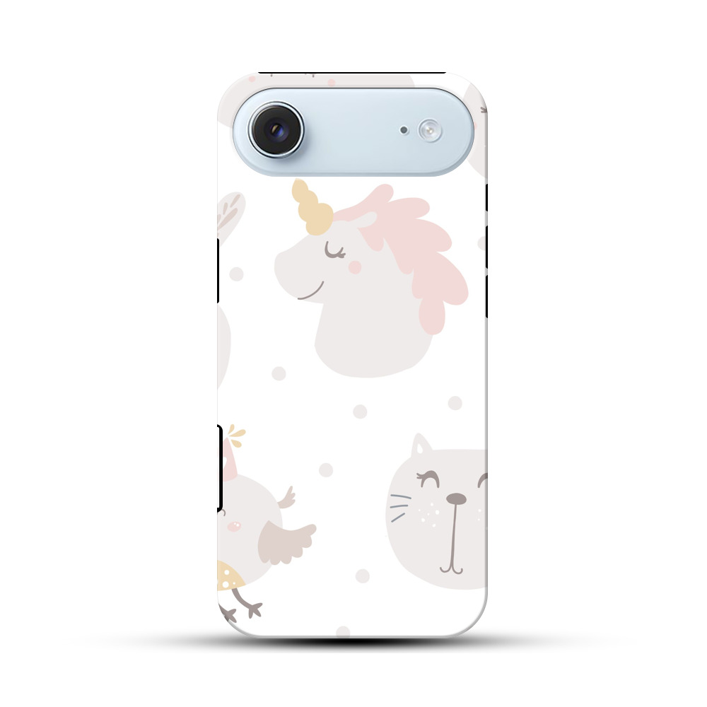かわいい動物のパターン iPhone Airオリジナル耐衝撃ケース