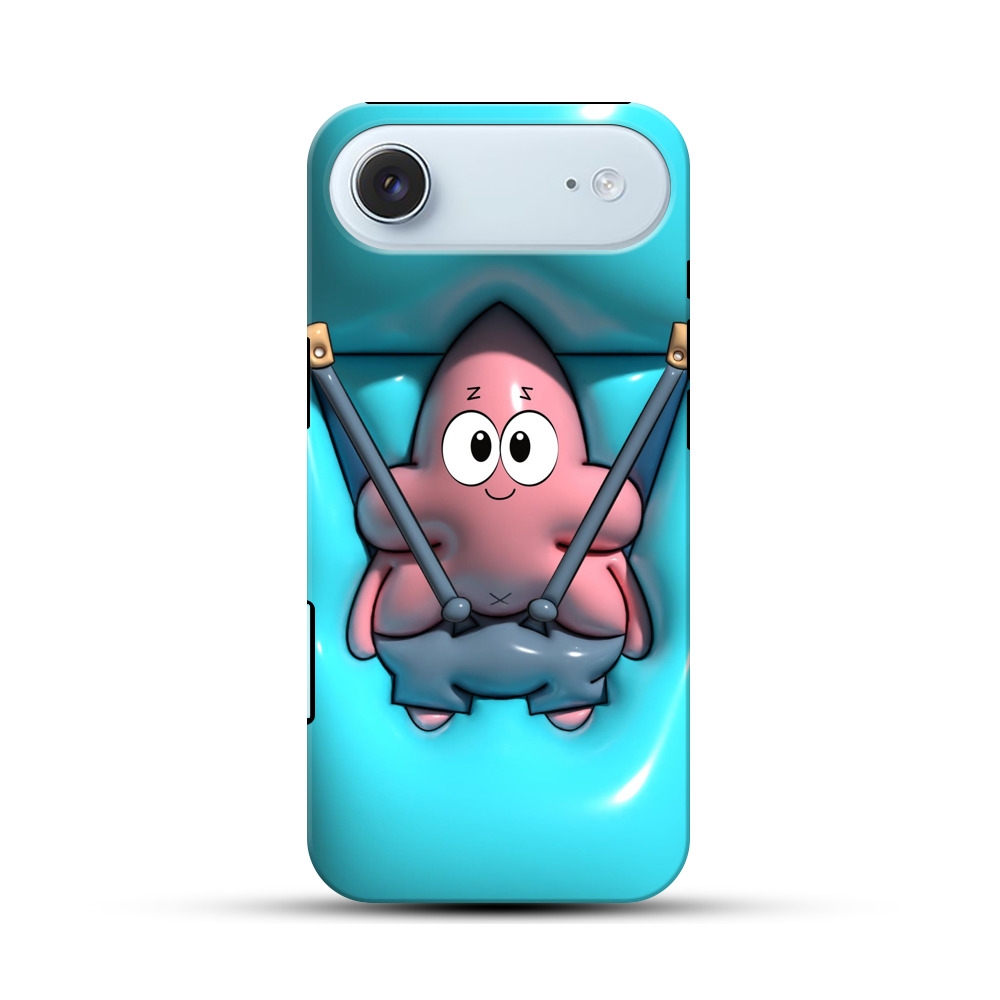 かわいく眠るヒトデ iPhone Airオリジナル耐衝撃ケース