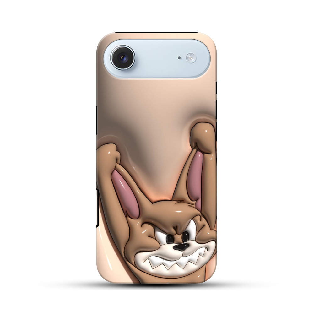 笑顔のカワウソ iPhone Airオリジナル耐衝撃ケース