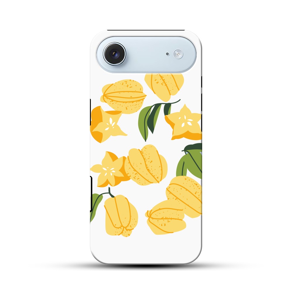 黄色のフルーツ iPhone Airオリジナル耐衝撃ケース