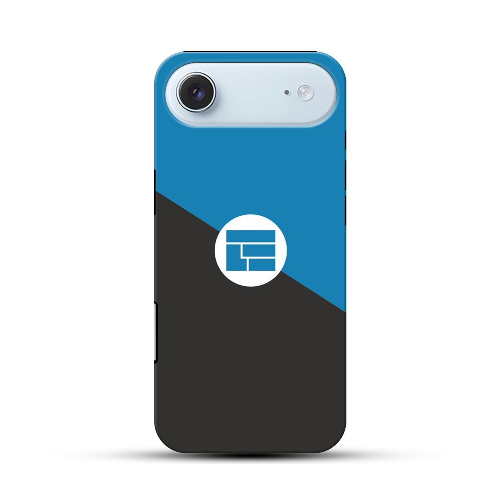 幾何学模様デザイン iPhone Airオリジナル耐衝撃ケース