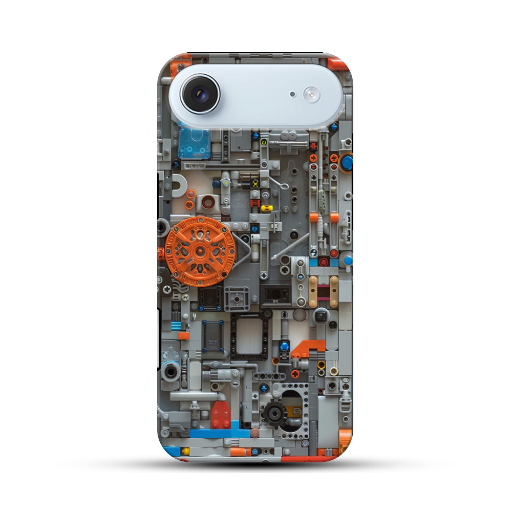 複雑機械部品デザイン iPhone Airオリジナル耐衝撃ケース