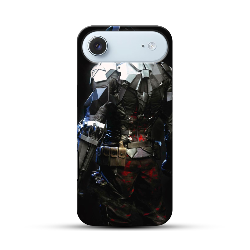 近未来戦士の背中 iPhone Airオリジナル耐衝撃ケース