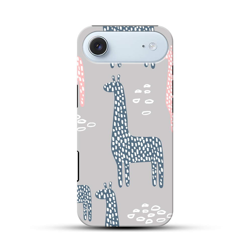 キリンのパターン iPhone Airオリジナル耐衝撃ケース