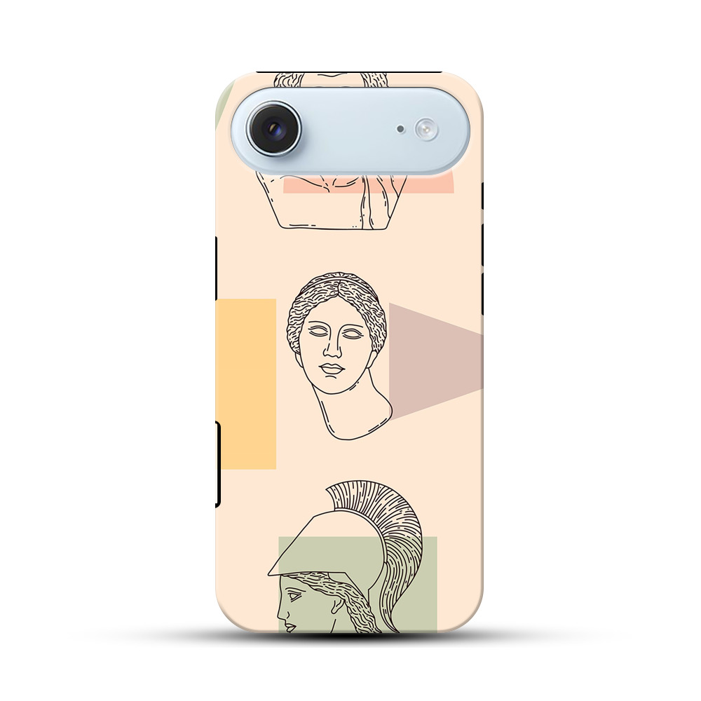 古代ギリシャ彫刻の肖像画 iPhone Airオリジナル耐衝撃ケース