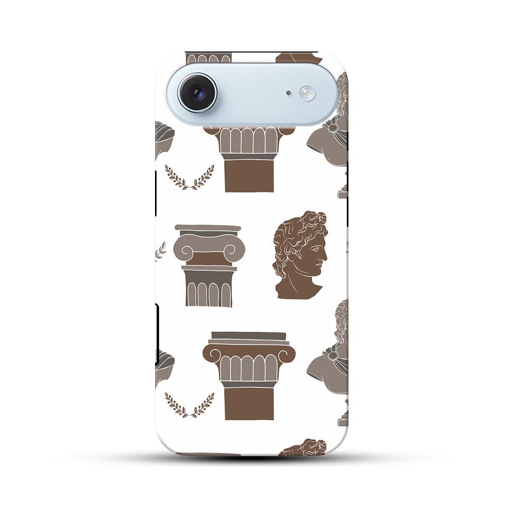 古代ギリシャの彫刻パターン iPhone Airオリジナル耐衝撃ケース