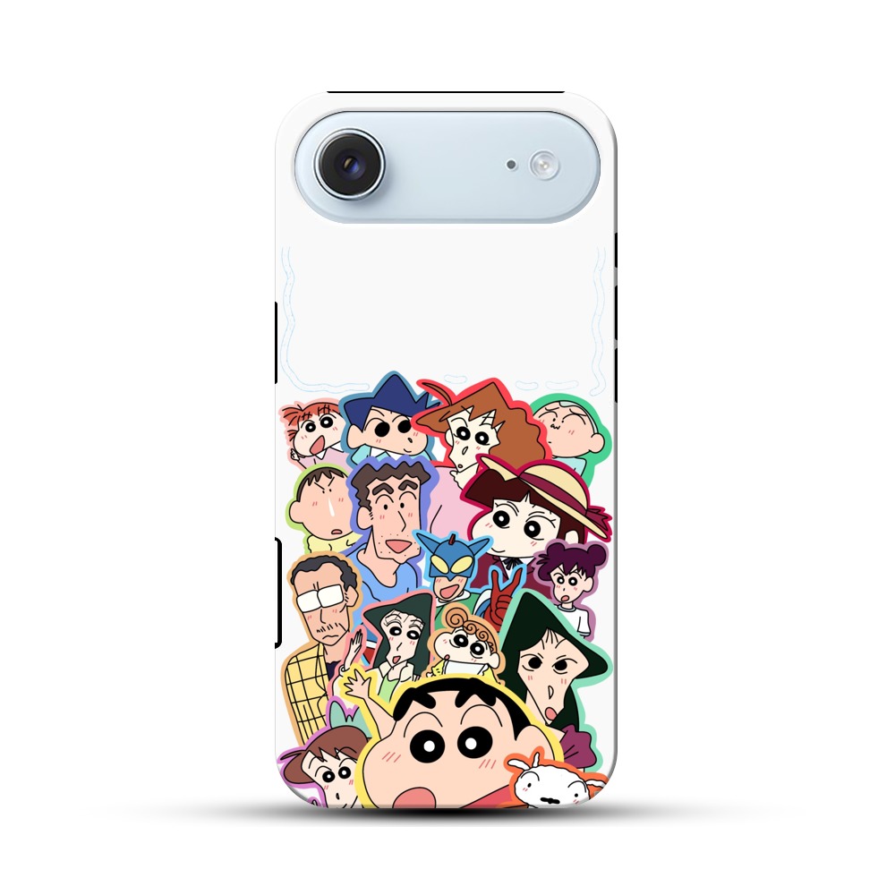 クレヨンしんちゃんのキャラクターたち iPhone Airオリジナル耐衝撃ケース