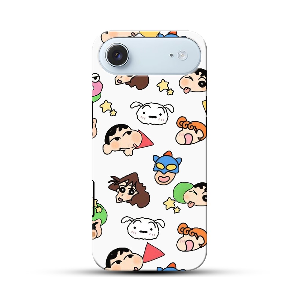 クレヨンしんちゃんデザイン iPhone Airオリジナル耐衝撃ケース