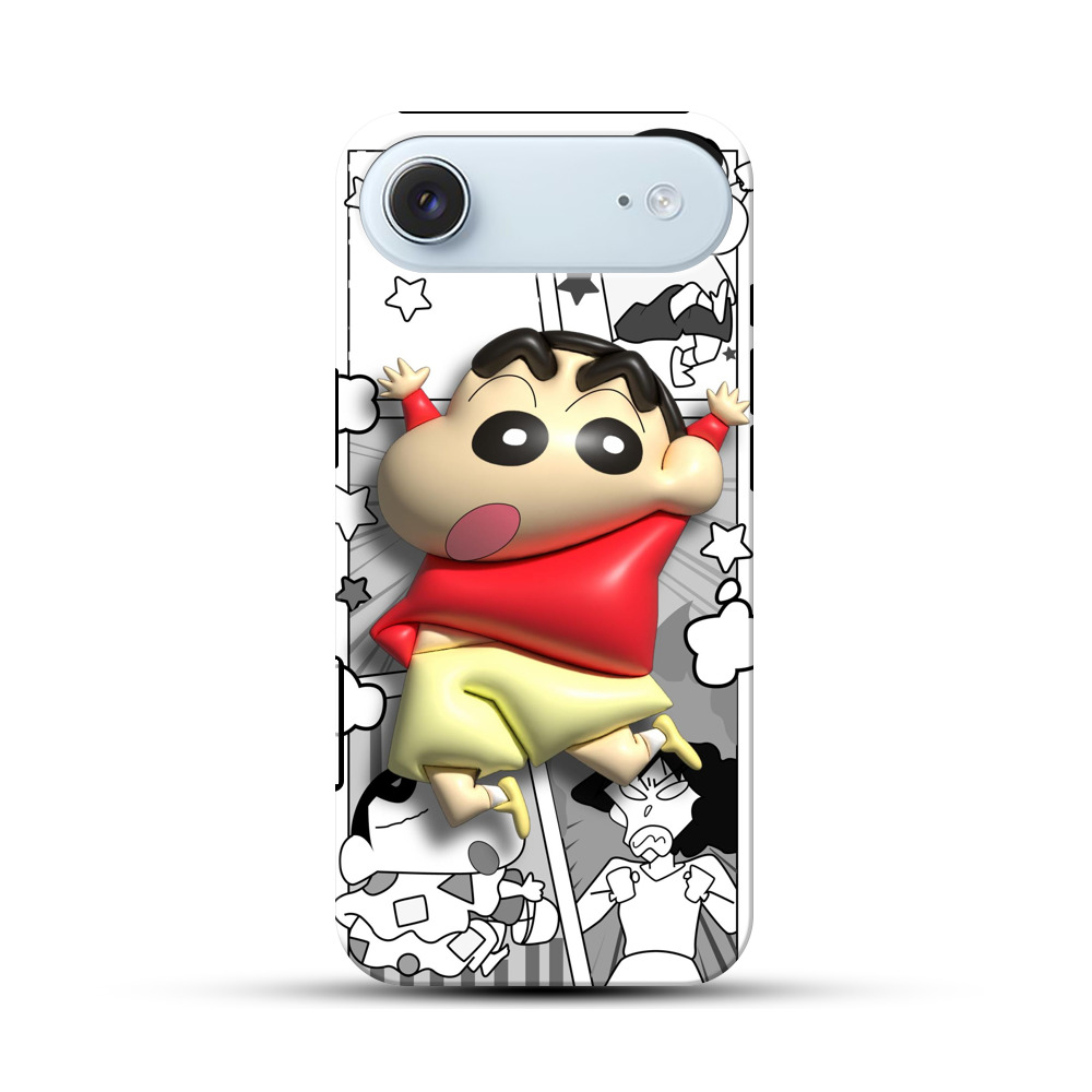 クレヨンしんちゃん元気ポーズ iPhone Airオリジナル耐衝撃ケース