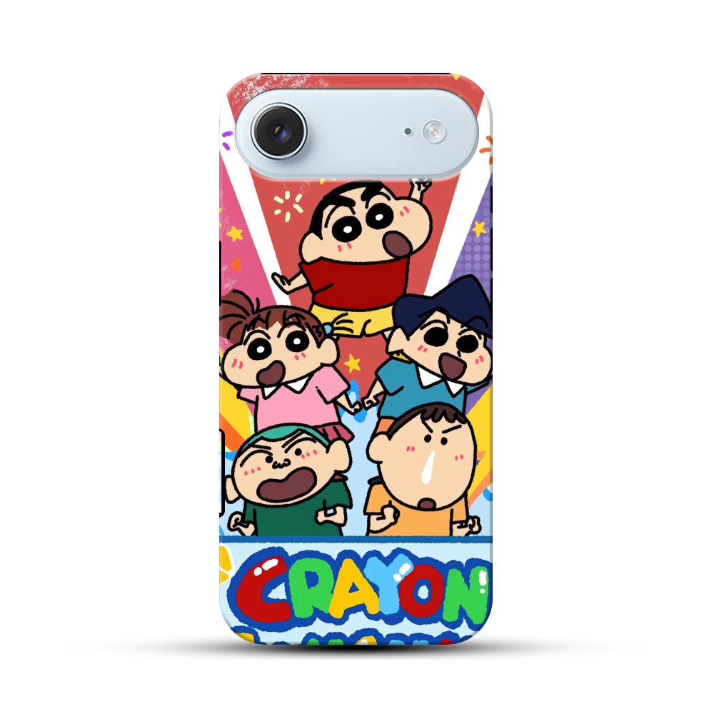 クレヨンしんちゃん合宿 iPhone Airオリジナル耐衝撃ケース