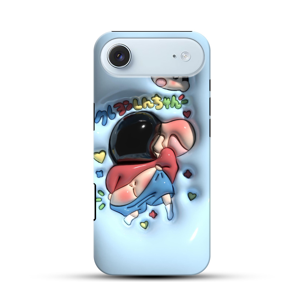 クレヨンしんちゃんのポーズ iPhone Airオリジナル耐衝撃ケース