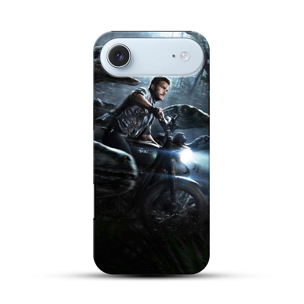 恐竜バイクチェイス iPhone Airオリジナル耐衝撃ケース