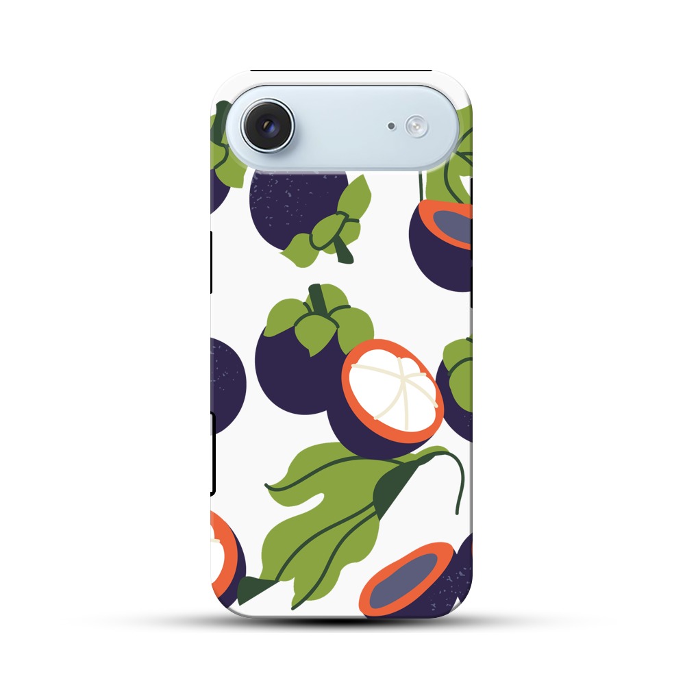 マンゴスチンのイラスト iPhone Airオリジナル耐衝撃ケース