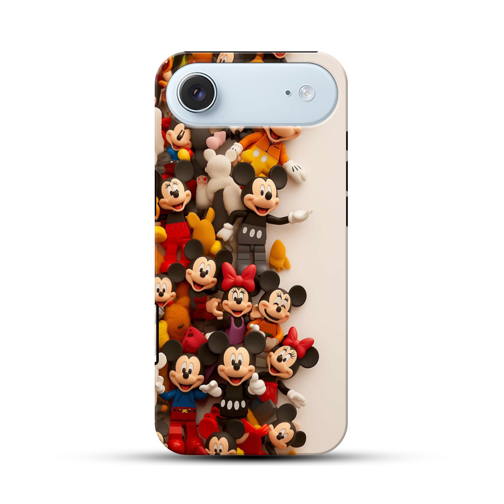 ミッキーマウス集合フィギュア iPhone Airオリジナル耐衝撃ケース